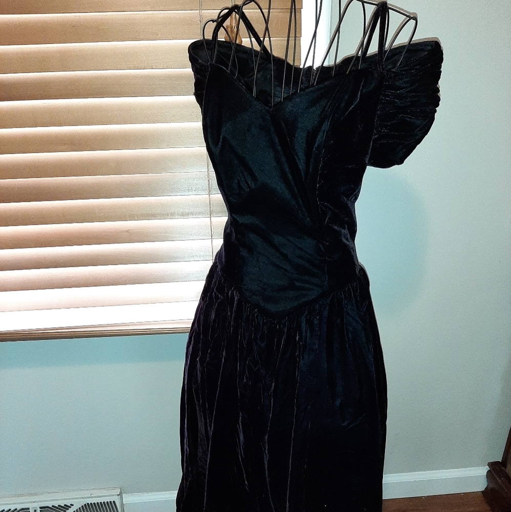Vintage 80s prom/ formal dress